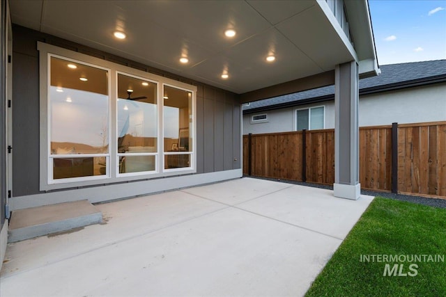 view of patio / terrace