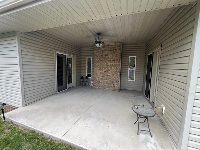 315 Shadetree Trl, Twin Falls, ID 83301 - view of patio with ceiling fan
