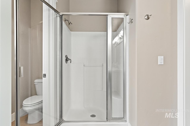 13991 W Milford Dr, Boise, ID 83713 - bathroom featuring toilet and a shower stall