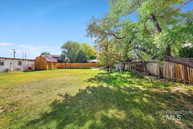 167 W Robbins, Twin Falls, ID 83301 - fenced backyard with a shed