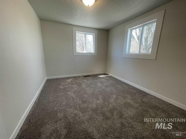956 SE Hamilton Rd, Mountain Home, ID 83647 - unfurnished room featuring a textured ceiling, carpet floors, and baseboards