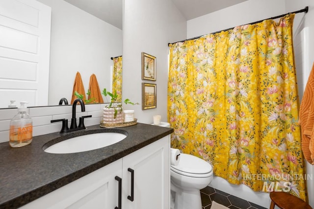 10411 Hazy Glen Dr, Nampa, ID 83687 - bathroom featuring vanity and tile patterned floors