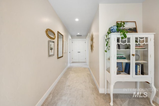 10411 Hazy Glen Dr, Nampa, ID 83687 - corridor featuring carpet floors and recessed lighting