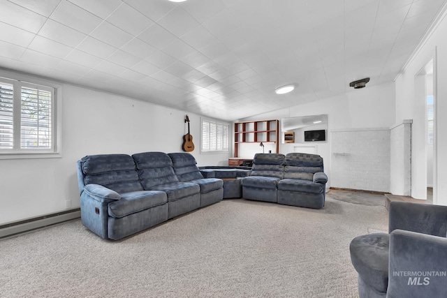 2323 W Lemhi St, Boise, ID 83705 - carpeted living room with a baseboard radiator