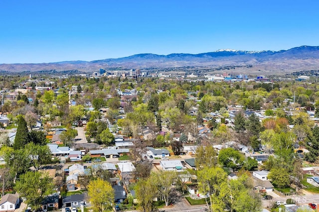 2323 W Lemhi St, Boise, ID 83705 - bird's eye view featuring a mountain view