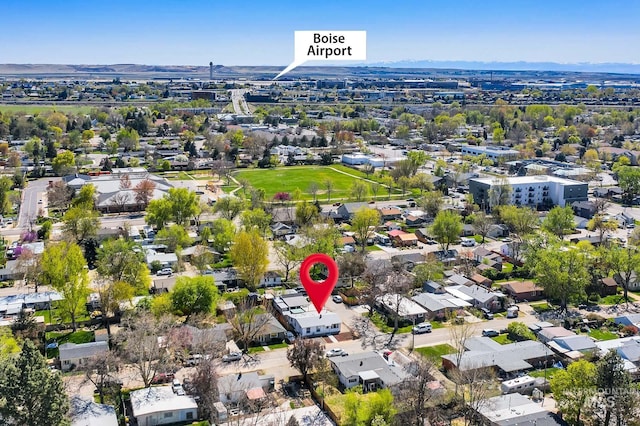 2323 W Lemhi St, Boise, ID 83705 - bird's eye view featuring a residential view