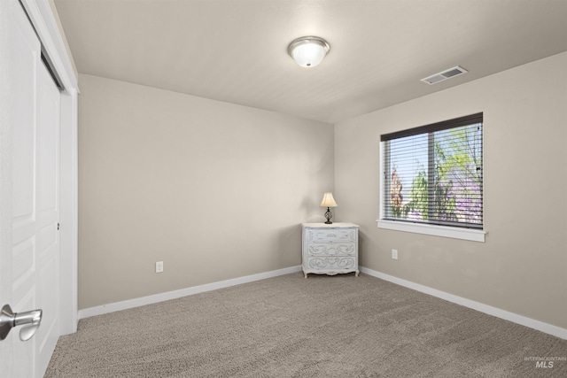 5359 N Landon Creek Pl, Meridian, ID 83646 - unfurnished bedroom with a closet, carpet floors, visible vents, and baseboards