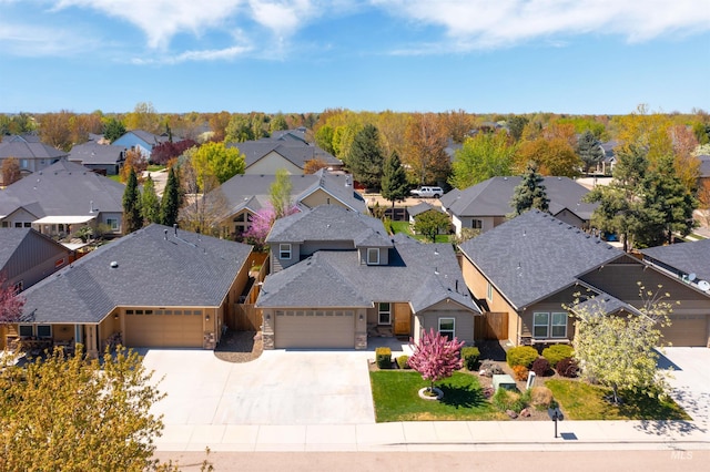 5359 N Landon Creek Pl, Meridian, ID 83646 - bird's eye view featuring a residential view