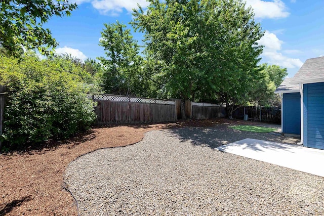 11031 W Red Maple Dr, Boise, ID 83709 - fenced backyard featuring a patio