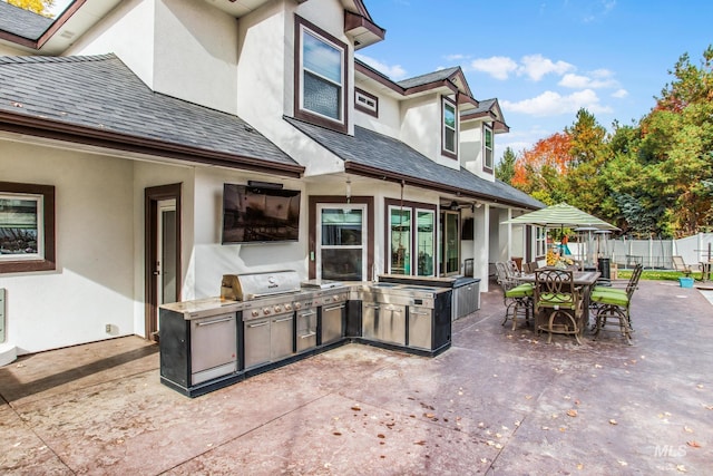 3136 S Bear Claw Way, Meridian, ID 83642 - view of patio with outdoor dining space