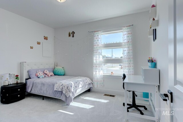 3661 S Corabell Way, Meridian, ID 83642 - carpeted bedroom with an office area