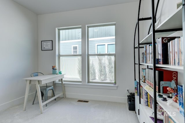 3661 S Corabell Way, Meridian, ID 83642 - home office with carpet floors and baseboards