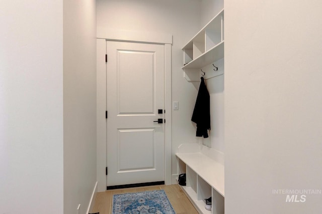 3661 S Corabell Way, Meridian, ID 83642 - mudroom with light wood-style flooring