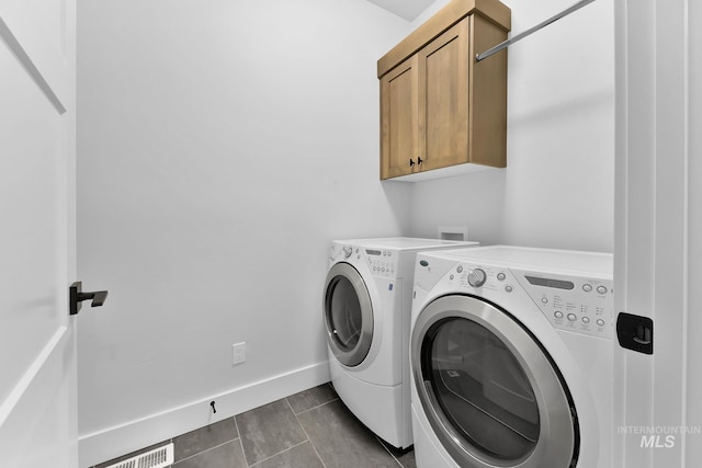 2499 E Berghan Ln, Meridian, ID 83642 - washroom with independent washer and dryer, cabinet space, and baseboards