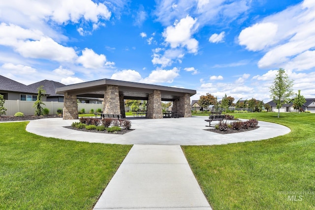 2499 E Berghan Ln, Meridian, ID 83642 - view of home's community with a gazebo