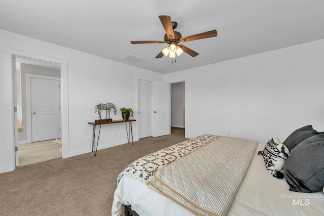 12041 W Ardyce, Boise, ID 83713 - carpeted bedroom with baseboards and a ceiling fan