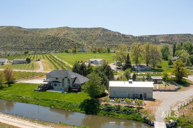 2600 W S Slope Rd, Emmett, ID 83617 - aerial view of property and surrounding area with a water and mountain view