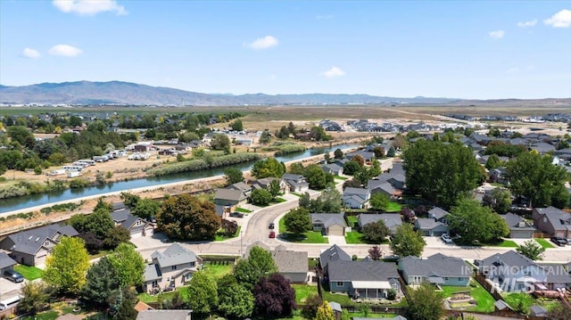 6311 S Solar Way, Boise, ID 83709 - aerial perspective of suburban area featuring a water and mountain view