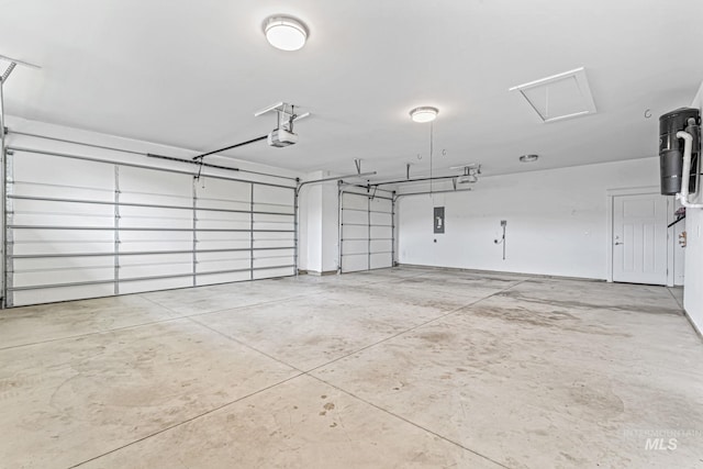 1073 W Smoky Quartz St, Kuna, ID 83634 - garage featuring electric panel and a garage door opener