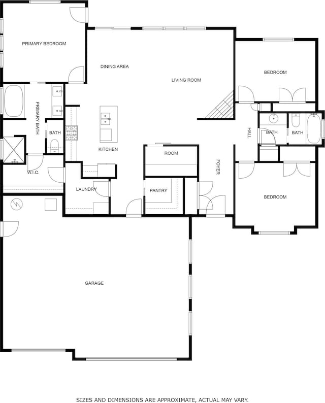 1073 W Smoky Quartz St, Kuna, ID 83634 - home floor plan