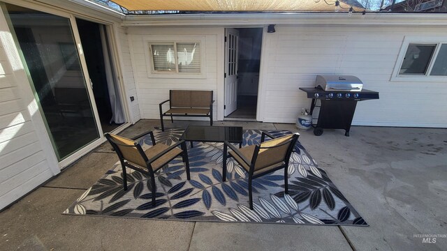 1101 Clithero Dr, Boise, ID 83703 - view of patio featuring area for grilling