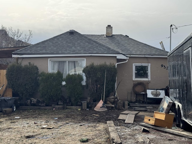 view of rear view of house