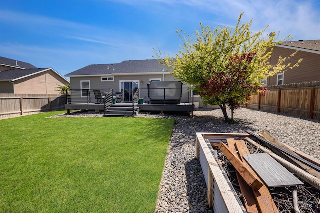 449 View Ave, Twin Falls, ID 83301 - rear view of house featuring a deck