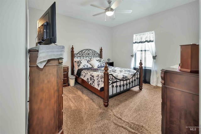 449 View Ave, Twin Falls, ID 83301 - carpeted bedroom featuring ceiling fan