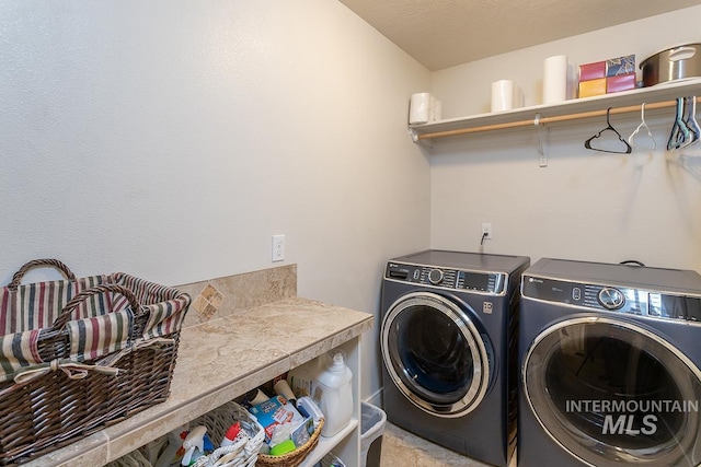1719 E Horse Creek Ct, Meridian, ID 83642 - washroom with washer and dryer