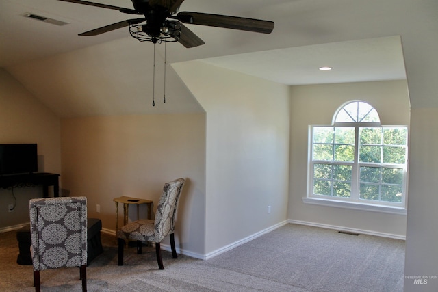 3703 E 3793 N, Kimberly, ID 83341 - sitting room featuring carpet and ceiling fan