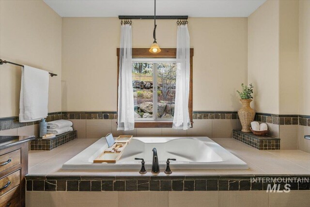 3801 S Carpenter Loop, Post Falls, ID 83854 - full bathroom featuring a garden tub