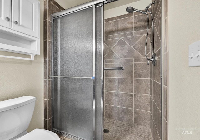 2870 N Cloverdale, Boise, ID 83713 - bathroom with a stall shower and toilet