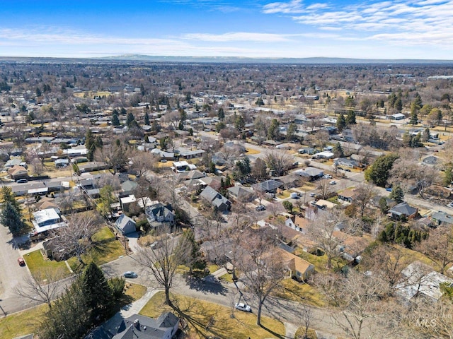 birds eye view of property featuring a residential view