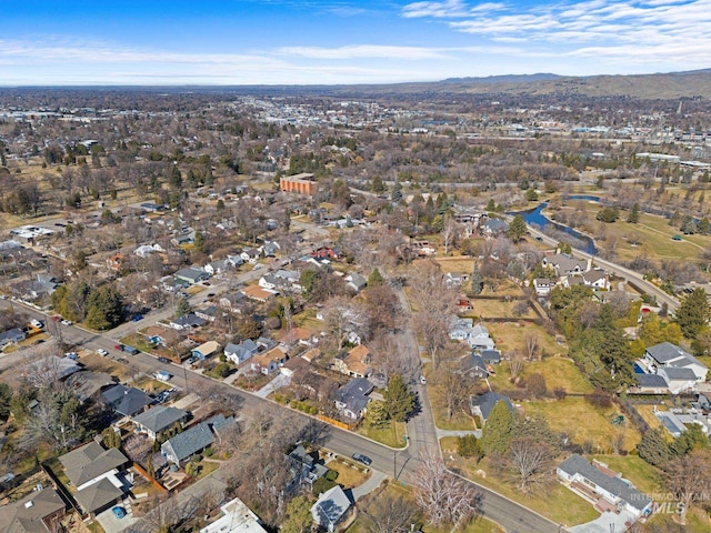 drone / aerial view featuring a residential view