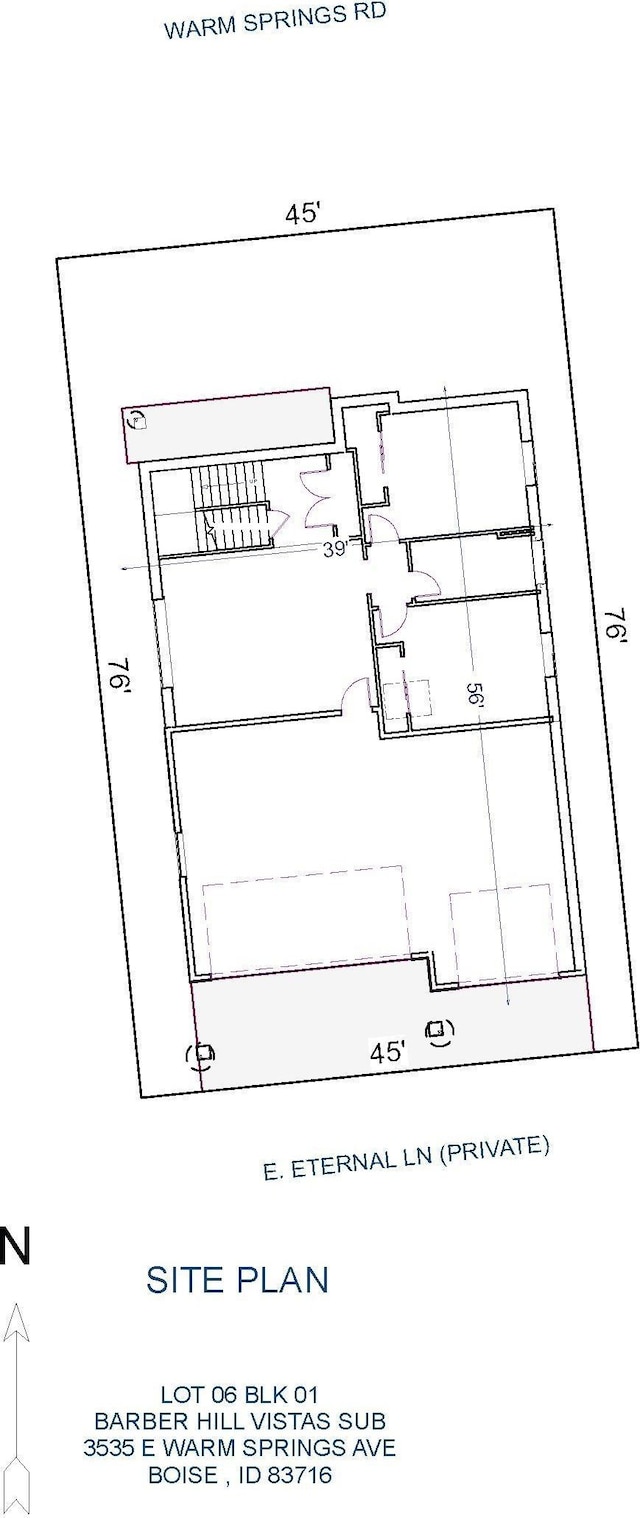3535 E Warm Springs Ave, Boise, ID 83716 - home floor plan