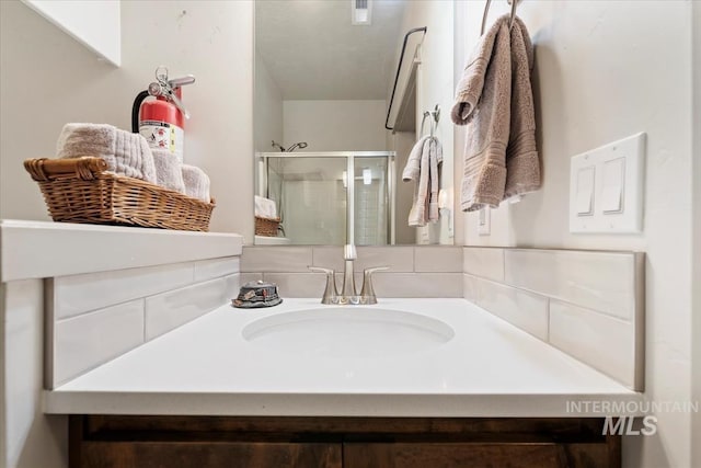 302 Broken Crk, Mccall, ID 83638 - full bathroom with a shower stall and vanity