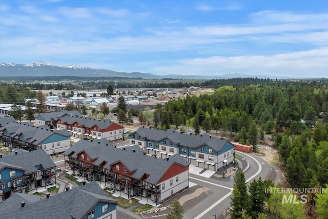 302 Broken Crk, Mccall, ID 83638 - aerial view of residential area with a mountainous background