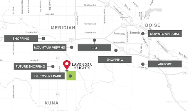 2316 E Valensole St, Meridian, ID 83642 - map / location