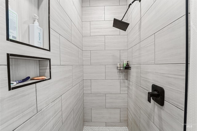 3832 W Aspen Creek Ct, Meridian, ID 83642 - bathroom with tiled shower