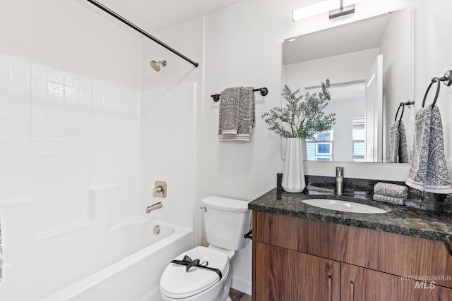 7439 W Swain Ln, Garden City, ID 83714 - bathroom with tub / shower combination, toilet, and vanity