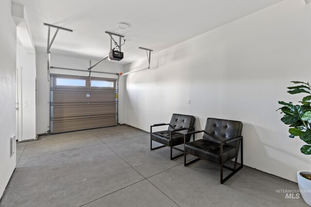 7439 W Swain Ln, Garden City, ID 83714 - garage featuring a garage door opener