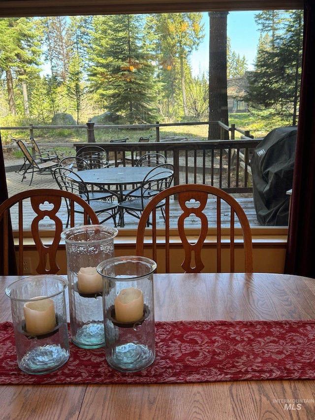 1013 Penstemen Pl, Mccall, ID 83638 - dining room featuring wood finished floors