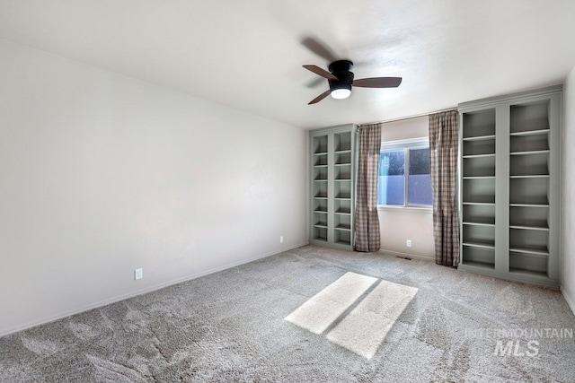 1022 S Date St, Jerome, ID 83338 - empty room with a ceiling fan and carpet
