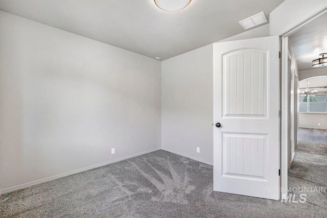 1022 S Date St, Jerome, ID 83338 - spare room with carpet floors and baseboards