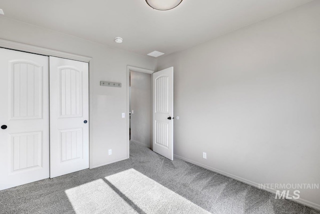1022 S Date St, Jerome, ID 83338 - unfurnished bedroom featuring carpet flooring and a closet
