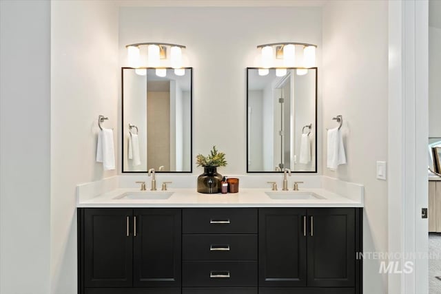 7680 W Old School St, Meridian, ID 83646 - full bathroom featuring double vanity