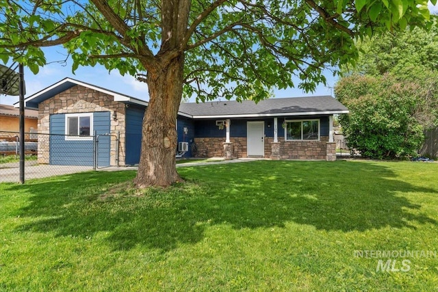 107 Nogales, Caldwell, ID 83605 - single story home featuring stone siding