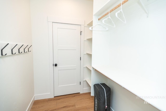 1047 Kaitlyn Loop, Mccall, ID 83638 - walk in closet with light wood-type flooring