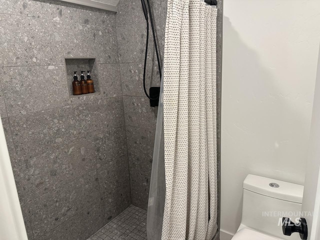 1047 Kaitlyn Loop, Mccall, ID 83638 - full bath featuring a tile shower and toilet