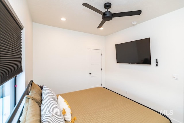 1047 Kaitlyn Loop, Mccall, ID 83638 - unfurnished bedroom featuring recessed lighting and a ceiling fan